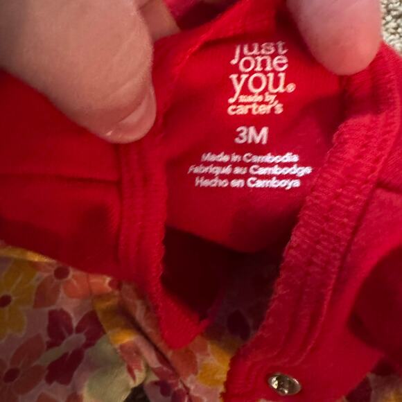 5 Piece LOT of Girls Size 3 Months Winter Spring Jumper Outfit Long Sleeve Tops - Picture 12 of 13